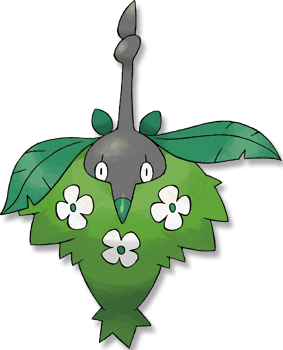 03 413 结草贵妇 ミノマダム 口袋双子星 - 口袋妖怪黑白图鉴